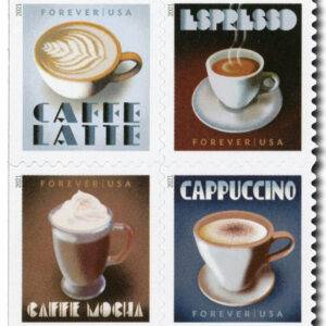 Espresso Drinks Forever Stamps